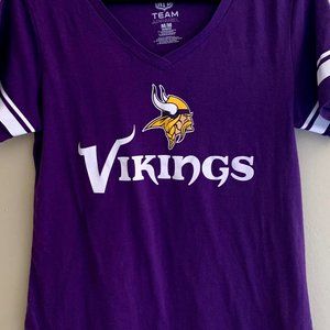 Minnesota Vikings Womens V-neck